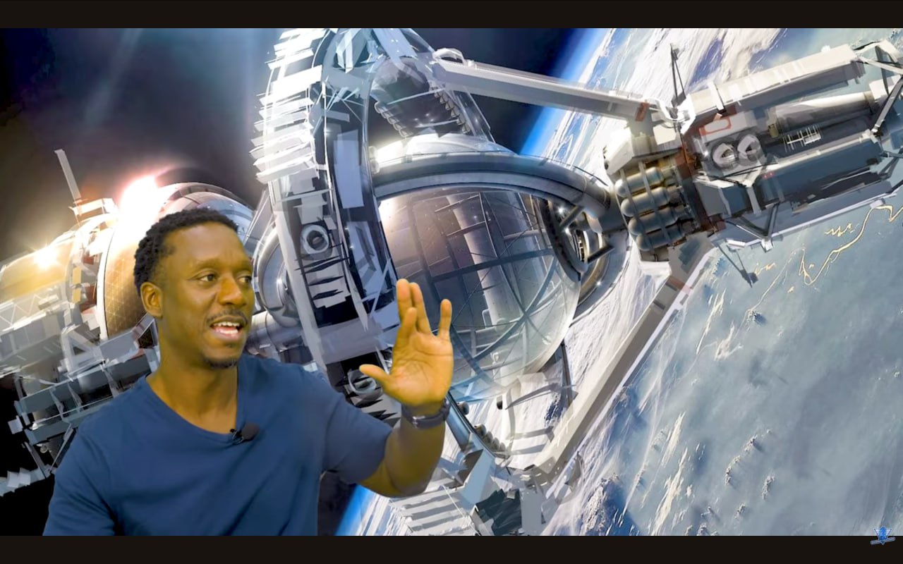 Космічна станція Бойової школи з гри Ендера