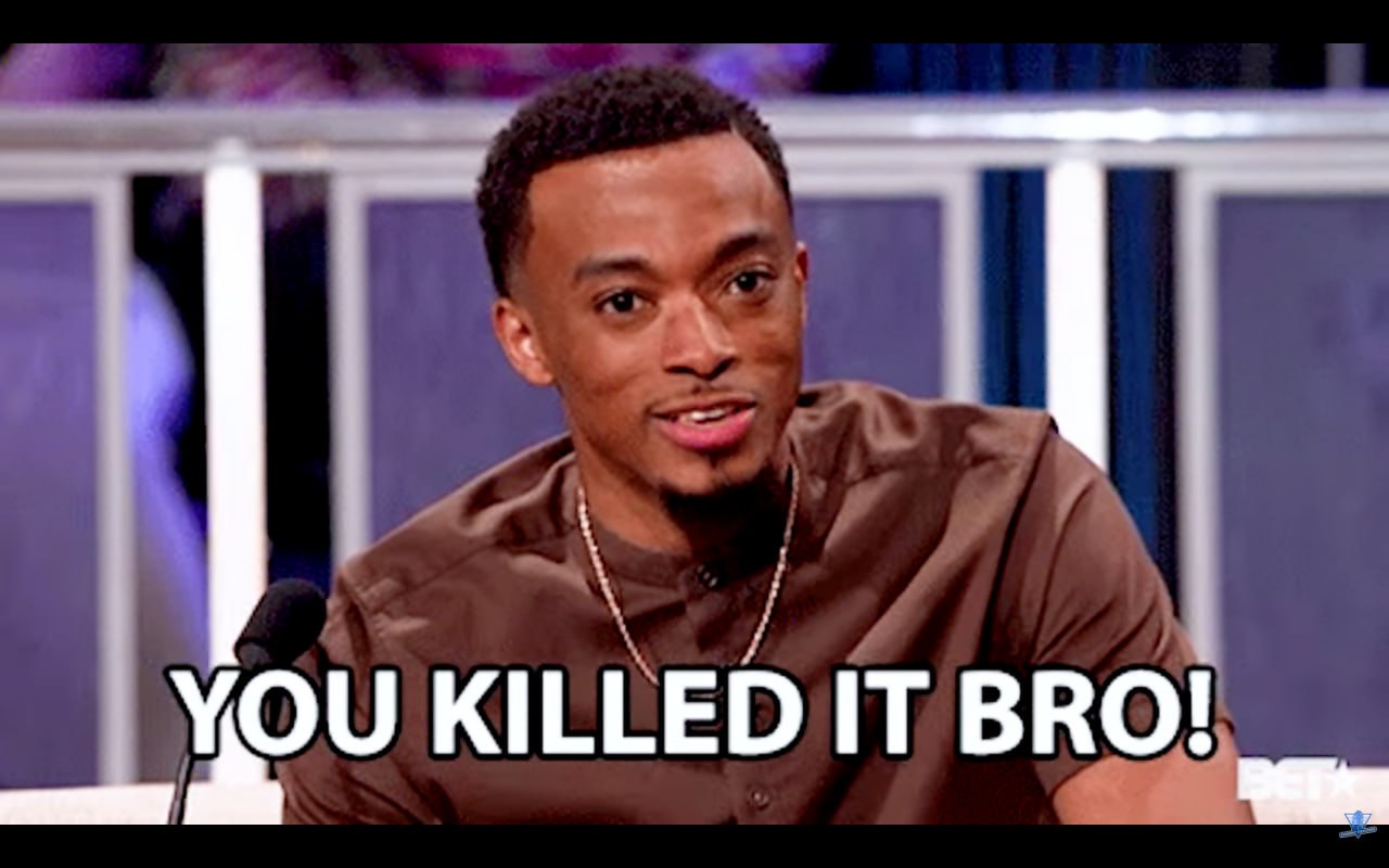 You killed it bro meme