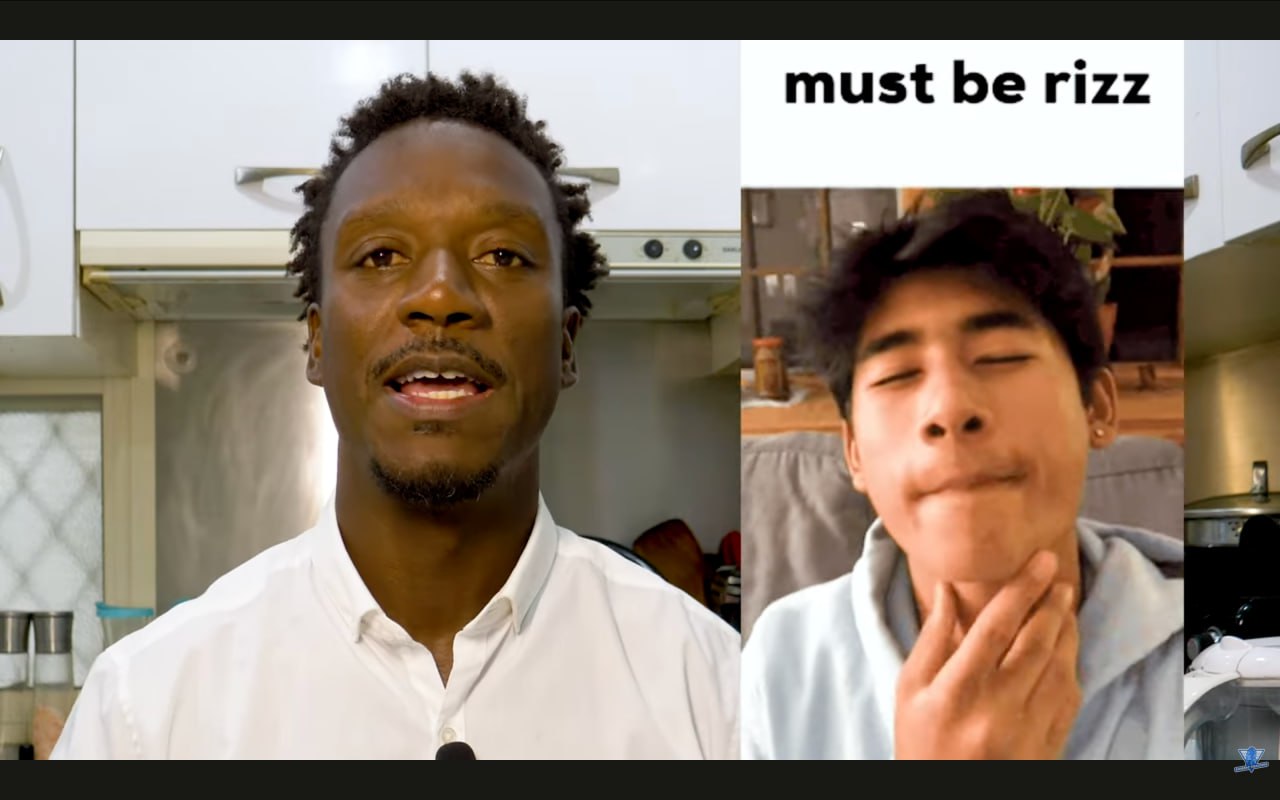 Must be rizz - guy with confident expression