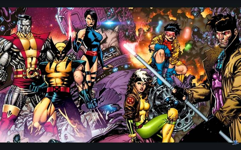 엑스맨 팀 액션