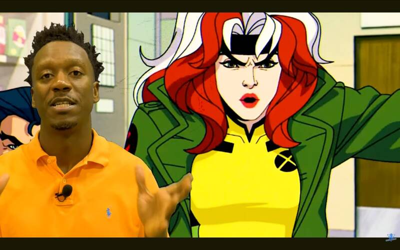 Rogue the power-absorbing X-Men