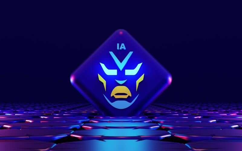 Machine learning AI systems processing data patterns