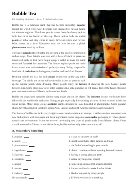 Bubble Tea Intermediate