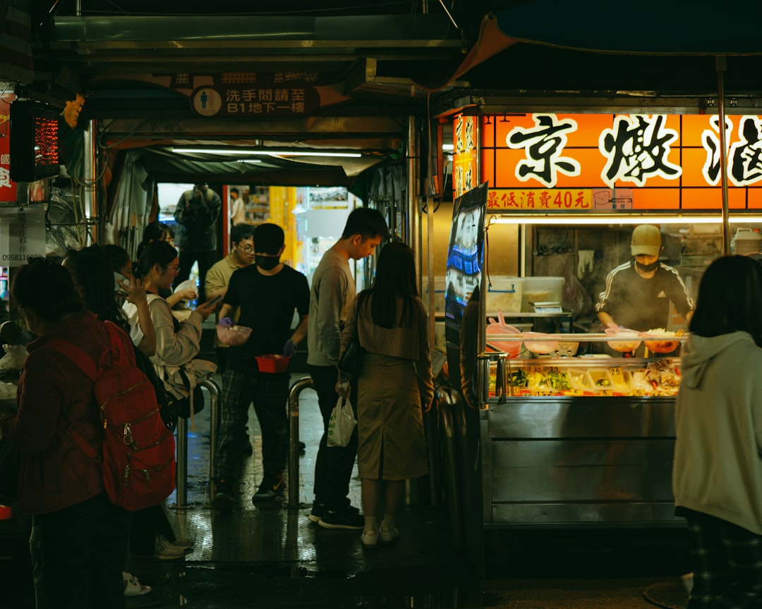 Night Market - ESL vocabulary and comprehension worksheet