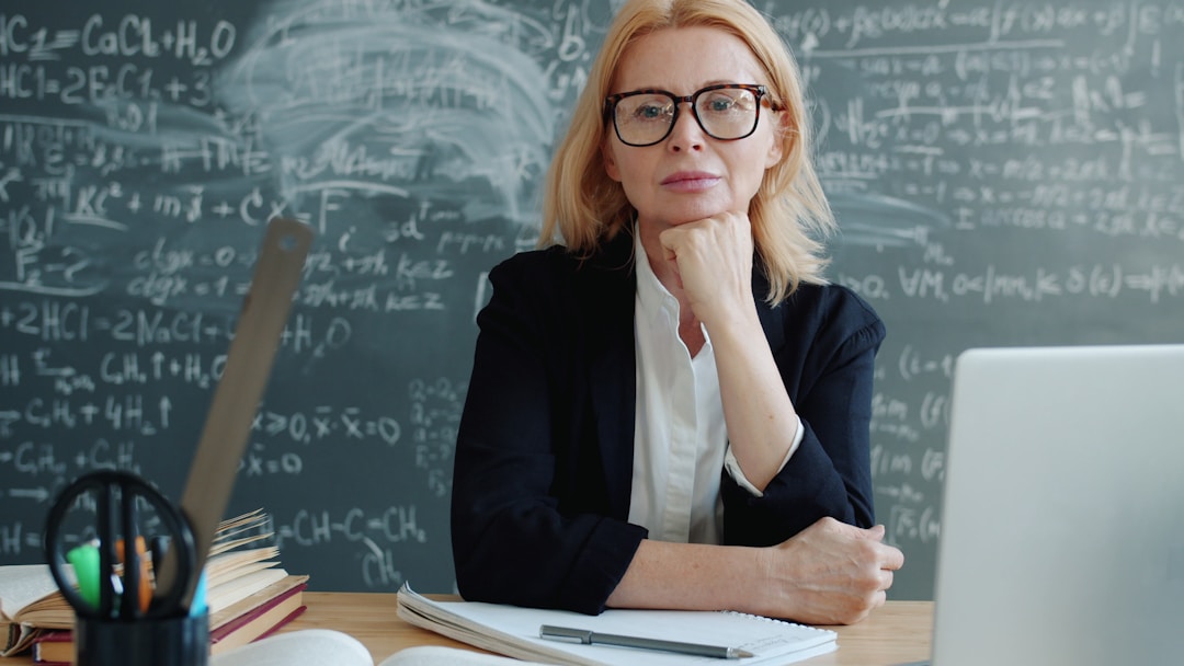ESL teacher career tradeoffs classroom blackboard