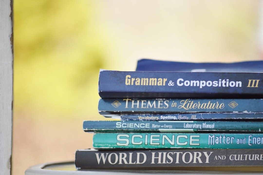 I was trying to decide what to take pictures of when I saw my schoolbooks. I grabbed the camera and started mixing photograph