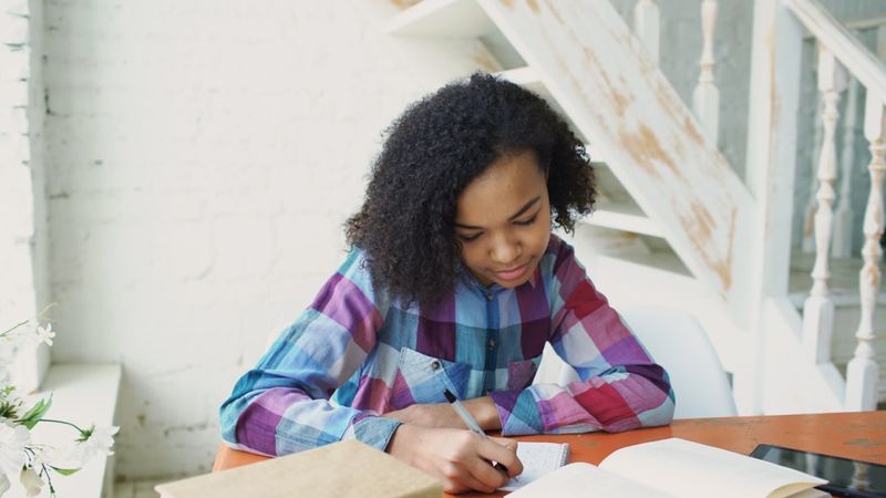 Teen writing essays for an international writing competition