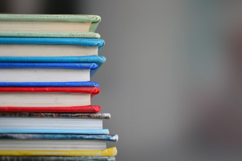 ESL lesson plan template with notes and supporting books