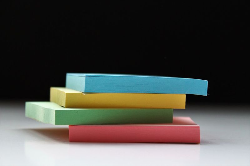 ESL reading annotation sticky notes activity