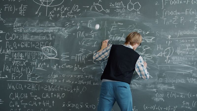 Teacher modeling target language during a PPP lesson presentation stage