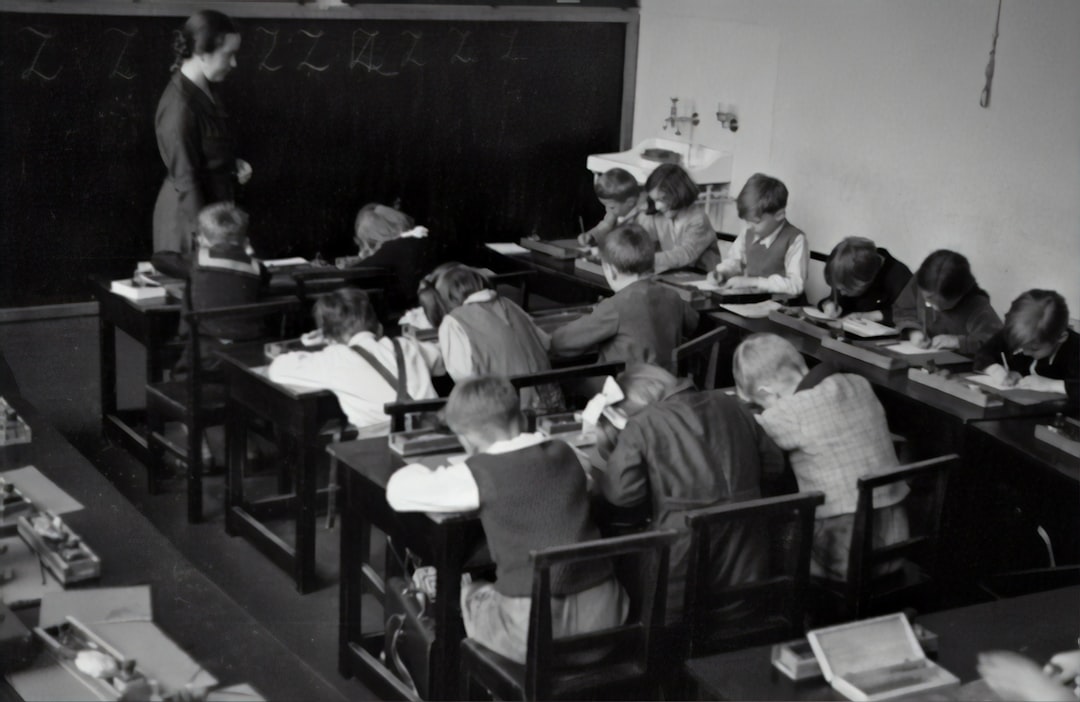 Glance into a classroom, 1935