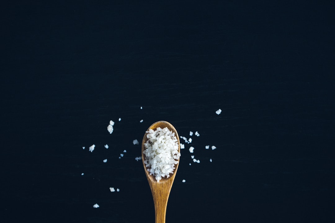 A spoonful of salt — taking something with a grain of salt