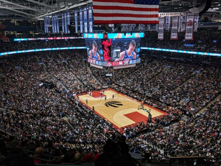 NBA arena crowd atmosphere 2026 championship advanced ESL worksheet