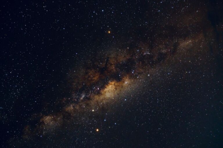 Captivating image of the Milky Way galaxy showcasing its bright stars and cosmic hues.