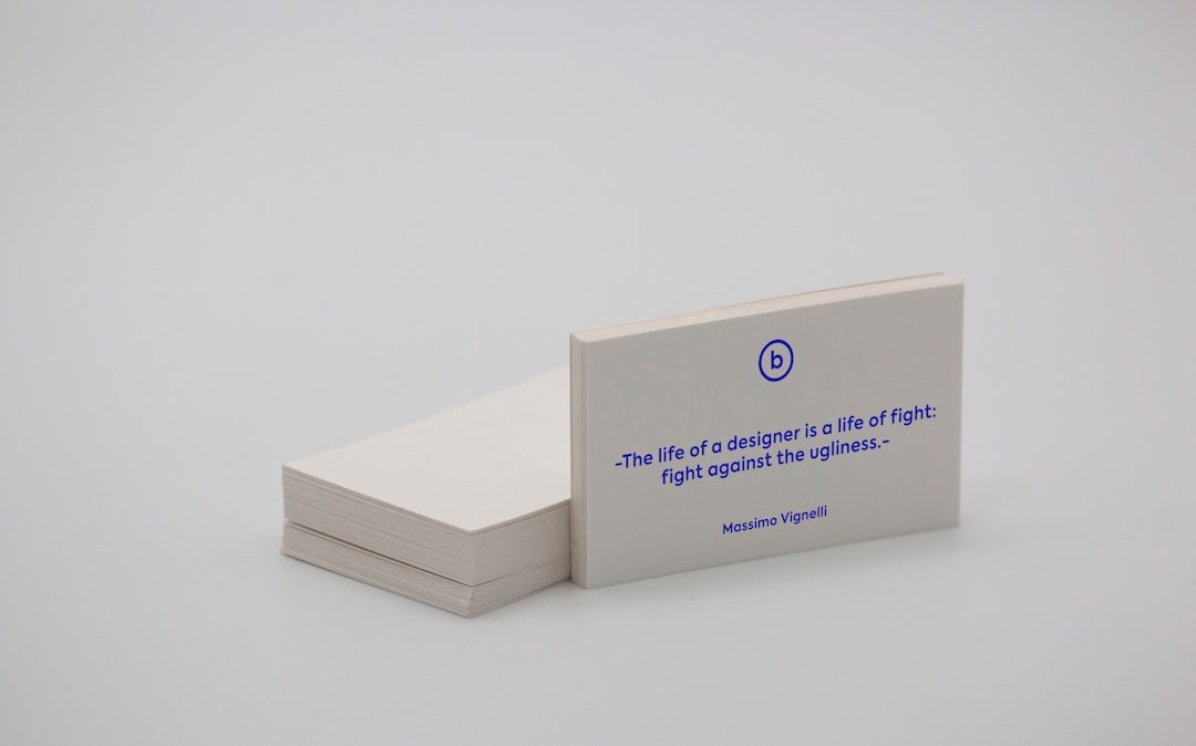A slick business card mockup (www.brando.ltd)