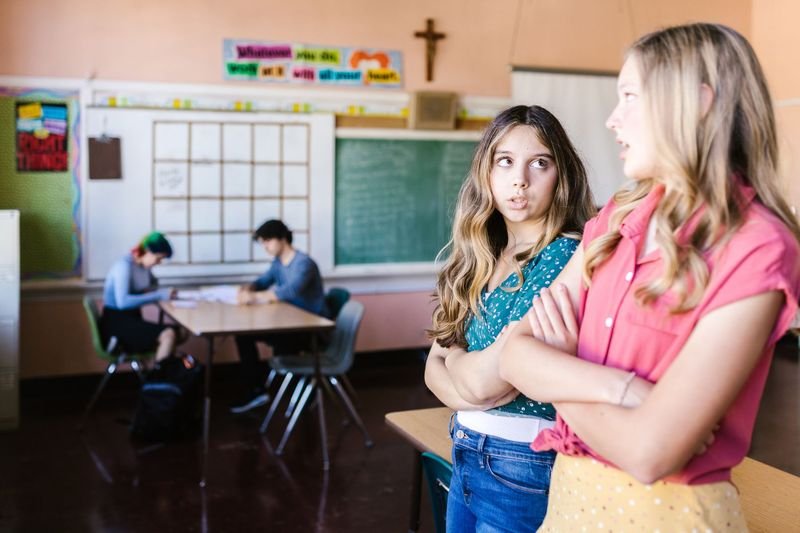ESL students in turn-and-talk pairs during a classroom discussion
