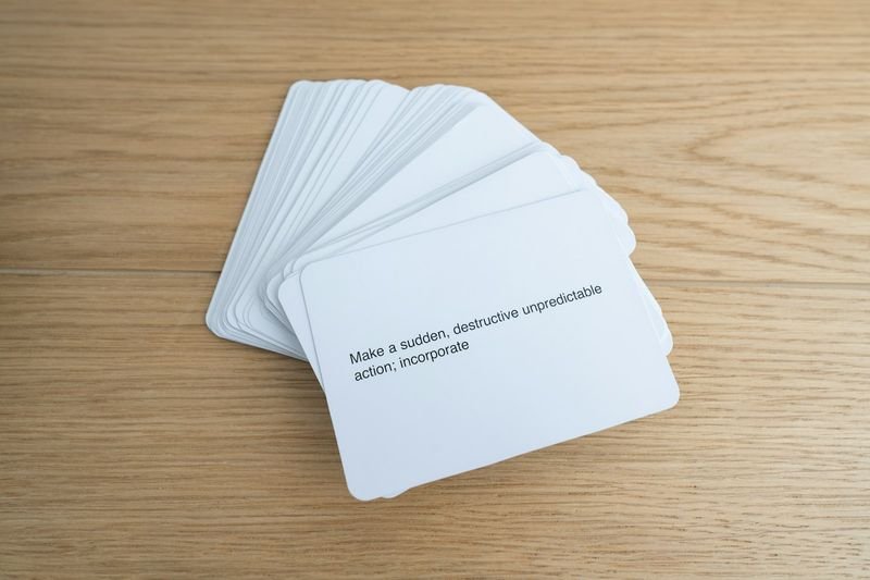 Stack of flashcards for teaching lexical approach collocations in an ESL classroom