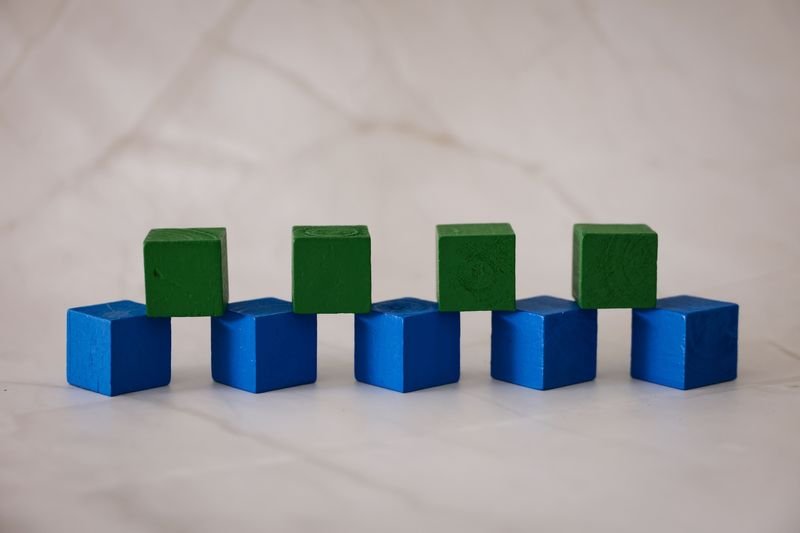 Colorful building blocks representing how the Silent Way fits into a modern ESL classroom
